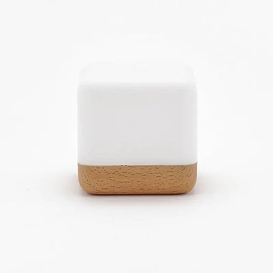 USB Rechargeable LED Cube Night Light for Home