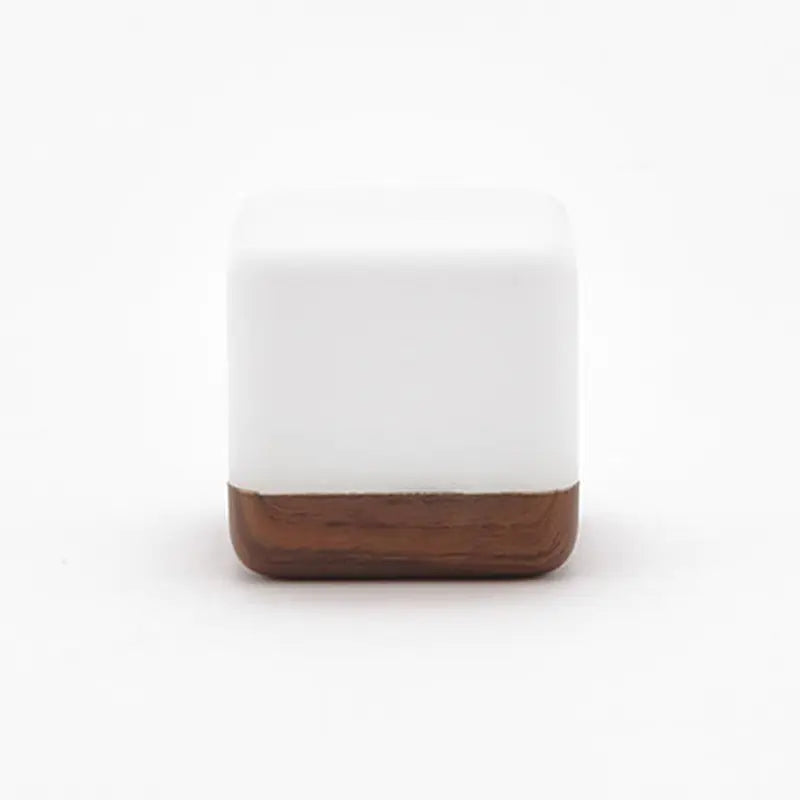 USB Rechargeable LED Cube Night Light for Home