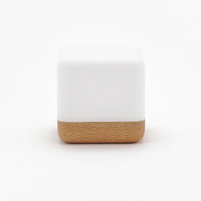USB Rechargeable LED Cube Night Light for Home