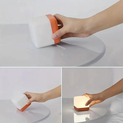 USB Rechargeable LED Cube Night Light for Home