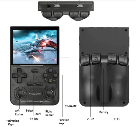 New K36 Retro Game Console 